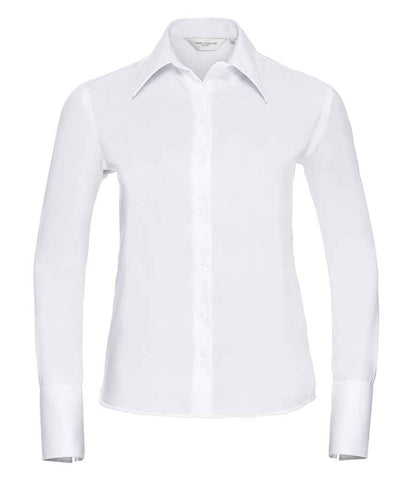 Russell Collection Ladies Long Sleeve Ultimate Non-Iron Shirt