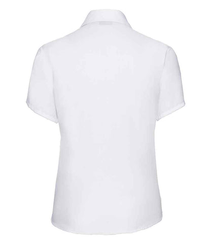 Russell Collection Ladies Short Sleeve Ultimate Non-Iron Shirt