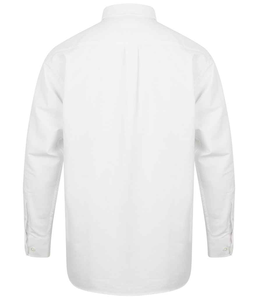 Henbury Long Sleeve Classic Oxford Shirt
