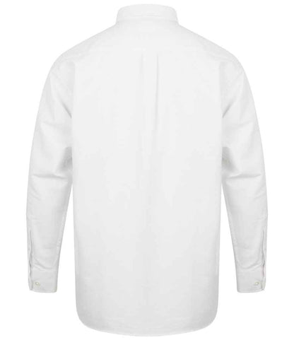 Henbury Long Sleeve Classic Oxford Shirt