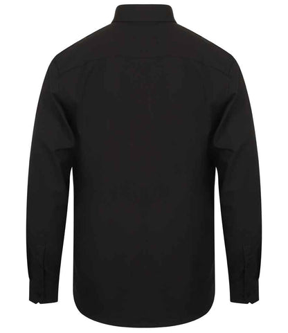 Henbury Long Sleeve Wicking Shirt