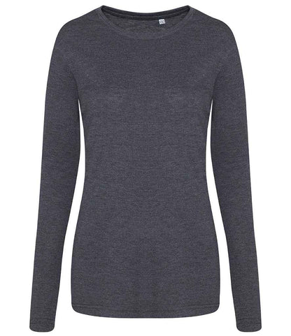 AWDis Ladies Long Sleeve Tri-Blend T-Shirt
