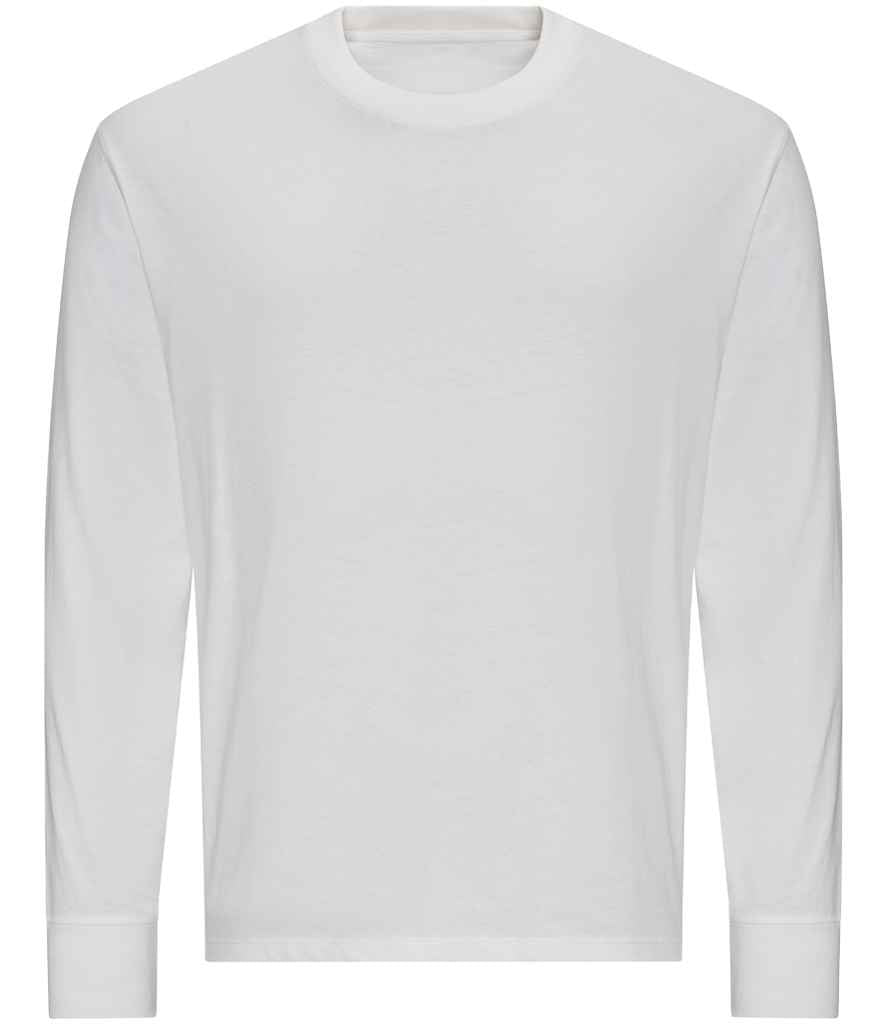 AWDis Unisex Oversize 100 Long Sleeve T-Shirt