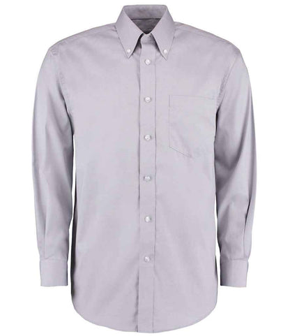 Kustom Kit Premium Long Sleeve Classic Fit Oxford Shirt