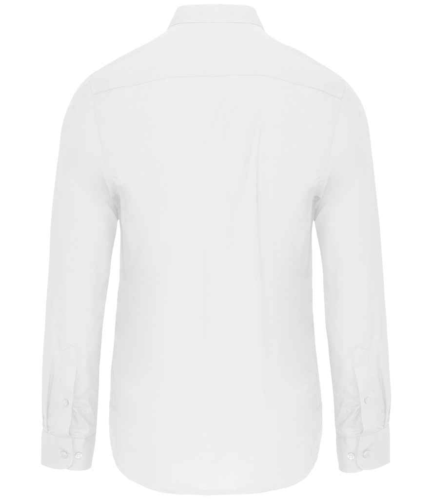 Kariban Long Sleeve Mandarin Collar Shirt