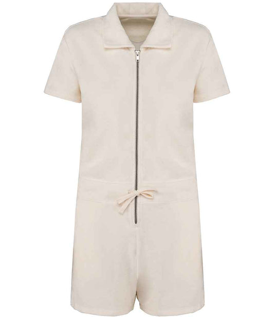 Native Spirit Ladies Terry Towel Short Overall