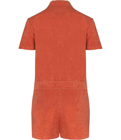 Native Spirit Ladies Terry Towel Short Overall