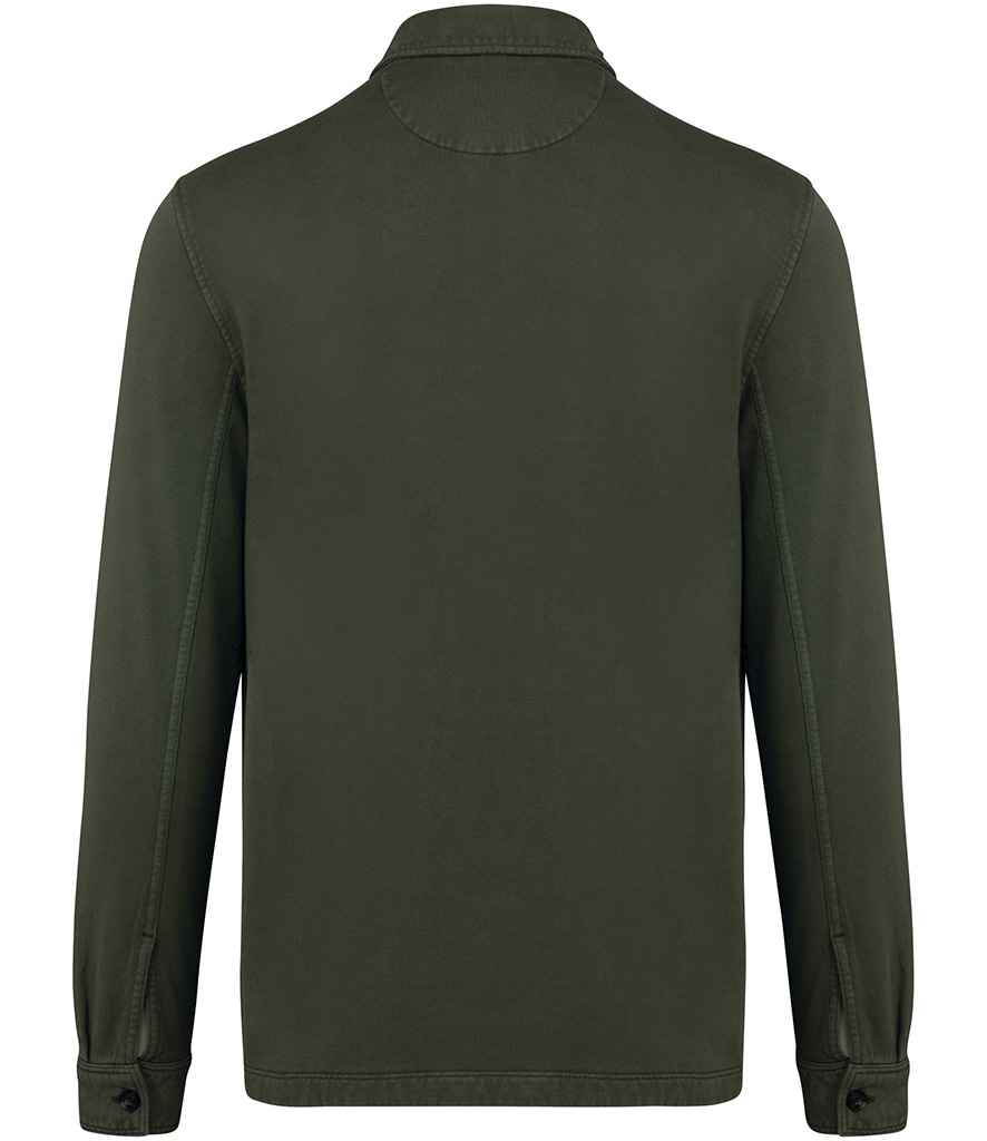 Native Spirit Faded Brushed Fleece Overshirt
