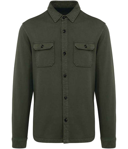 Native Spirit Faded Brushed Fleece Overshirt