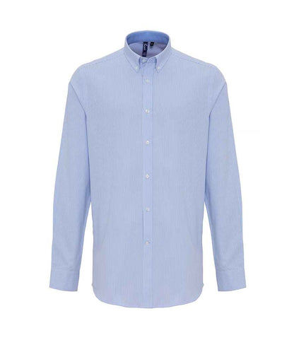 Premier Long Sleeve Striped Oxford Shirt