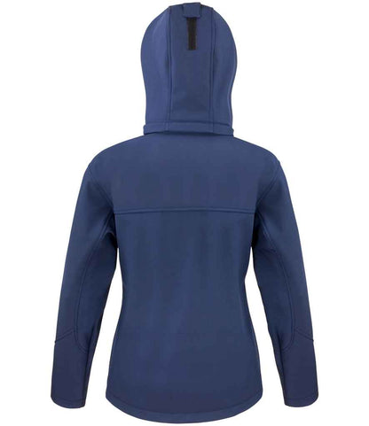 Result Core Ladies Hooded Soft Shell Jacket
