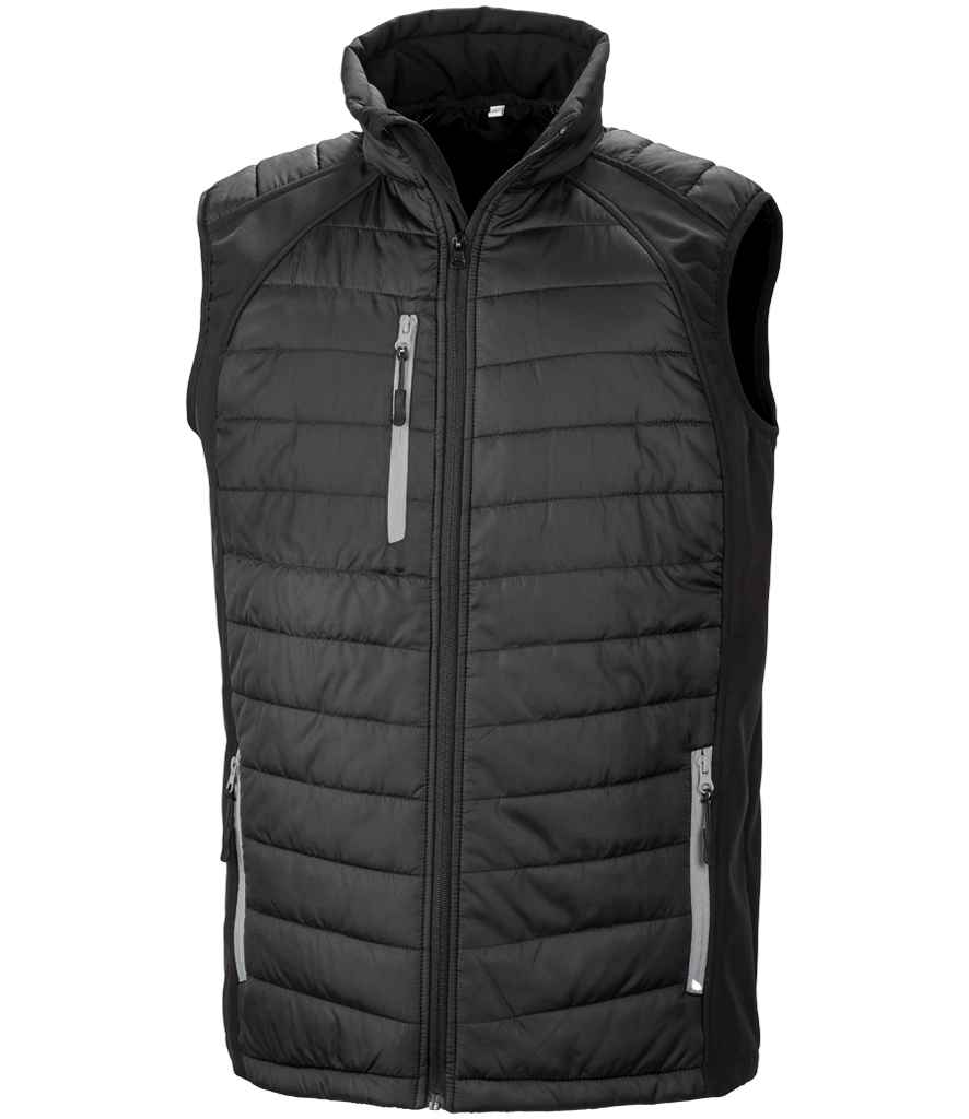 Result Genuine Recycled Compass Padded Gilet