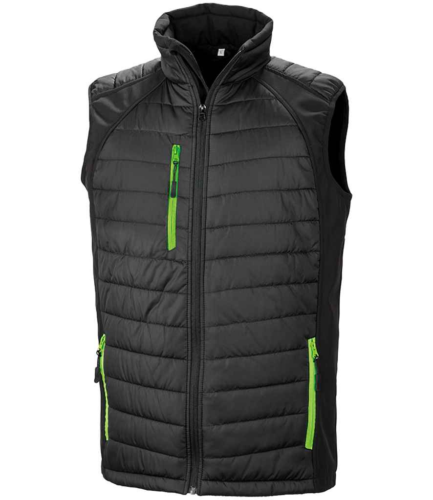Result Genuine Recycled Compass Padded Gilet