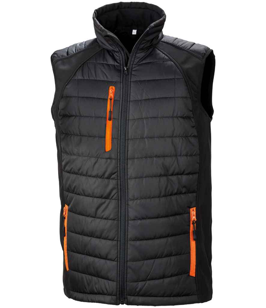 Result Genuine Recycled Compass Padded Gilet