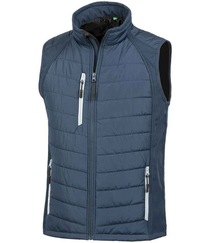 Result Genuine Recycled Compass Padded Gilet