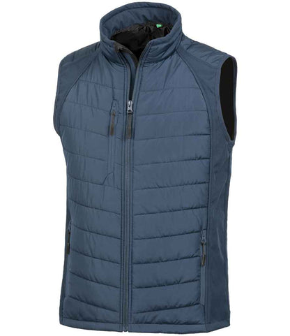Result Genuine Recycled Compass Padded Gilet