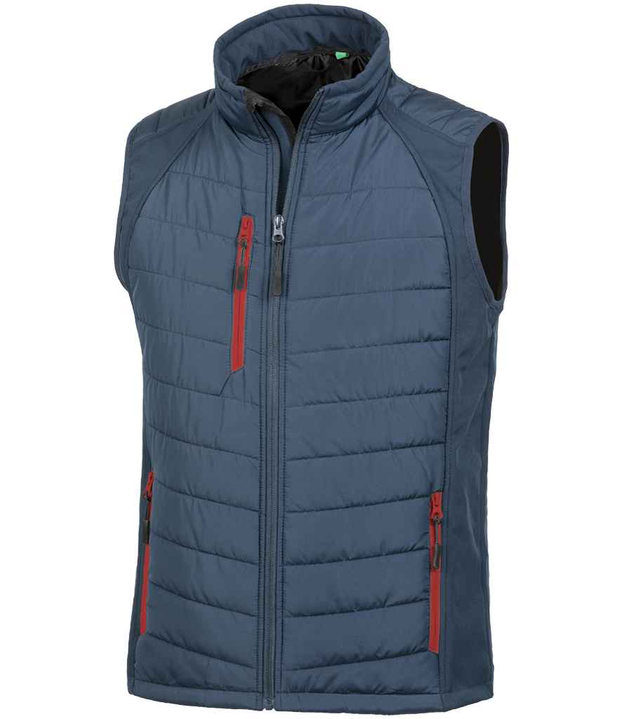 Result Genuine Recycled Compass Padded Gilet