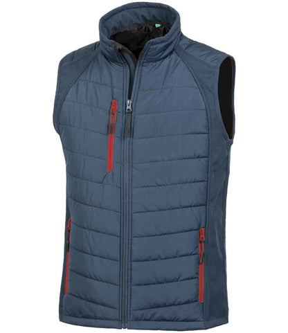 Result Genuine Recycled Compass Padded Gilet