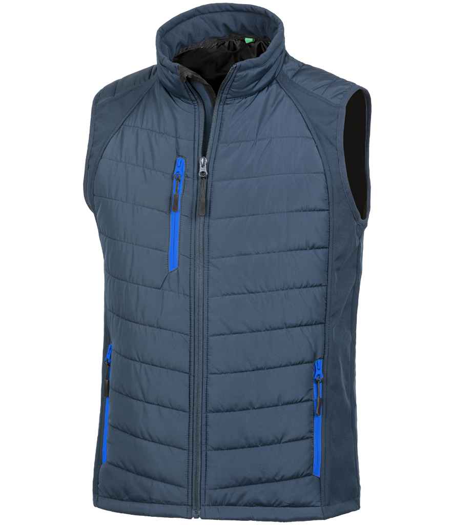 Result Genuine Recycled Compass Padded Gilet