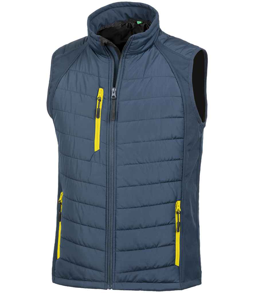 Result Genuine Recycled Compass Padded Gilet