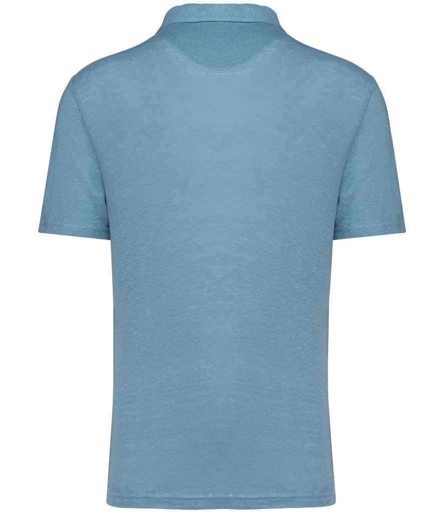 Spasso Linen Polo Shirt