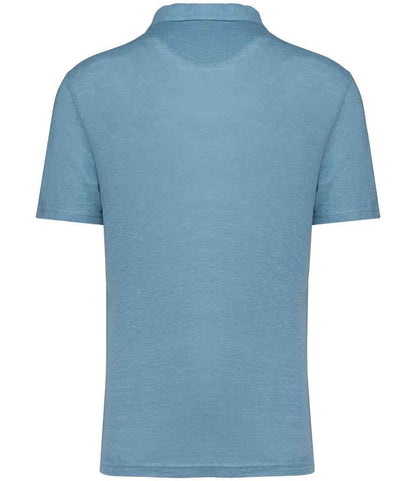 Spasso Linen Polo Shirt