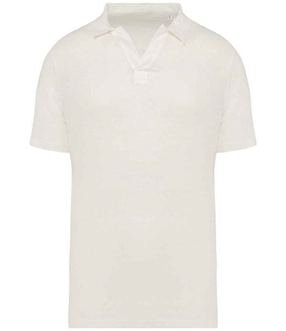Spasso Linen Polo Shirt