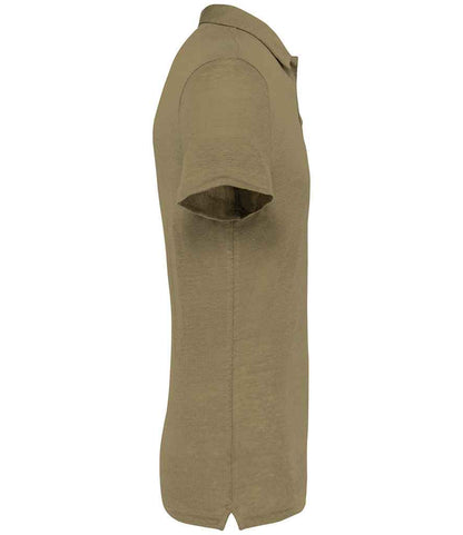 Spasso Linen Polo Shirt