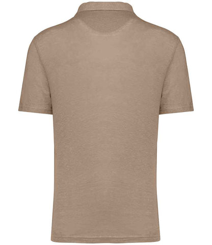 Spasso Linen Polo Shirt