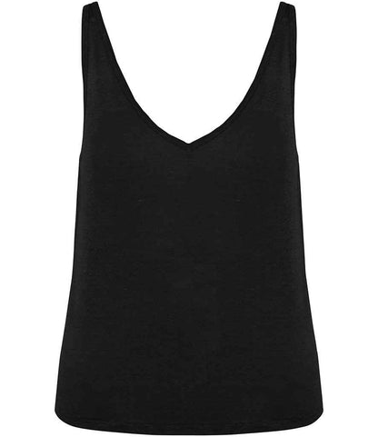 Spasso Ladies Linen Tank Top