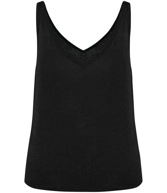 Spasso Ladies Linen Tank Top