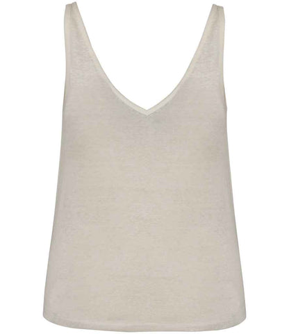 Spasso Ladies Linen Tank Top