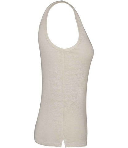 Spasso Ladies Linen Tank Top