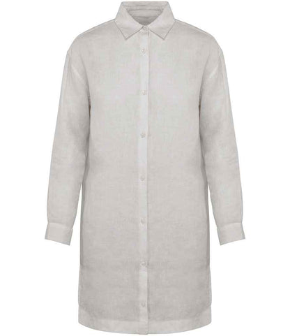 Spasso Ladies Linen Dress Shirt