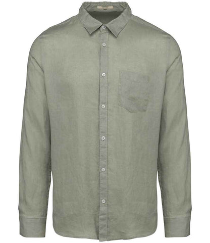 Spasso Long Sleeve Linen Shirt