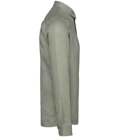 Spasso Long Sleeve Linen Shirt
