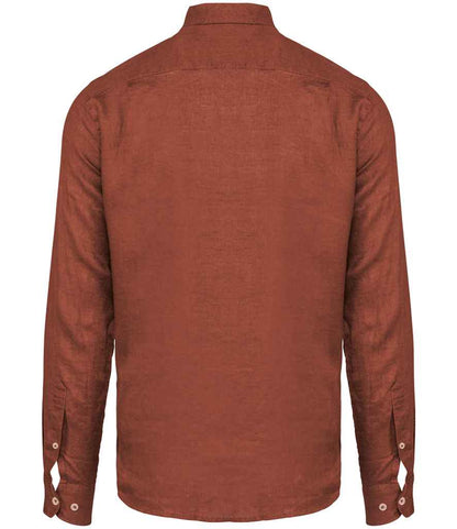 Spasso Long Sleeve Linen Shirt