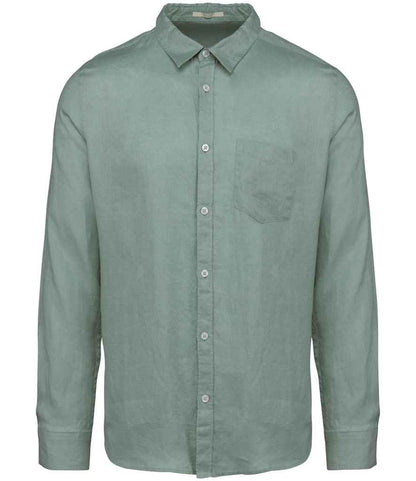 Spasso Long Sleeve Linen Shirt