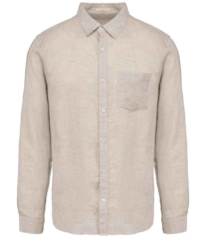 Spasso Long Sleeve Linen Shirt