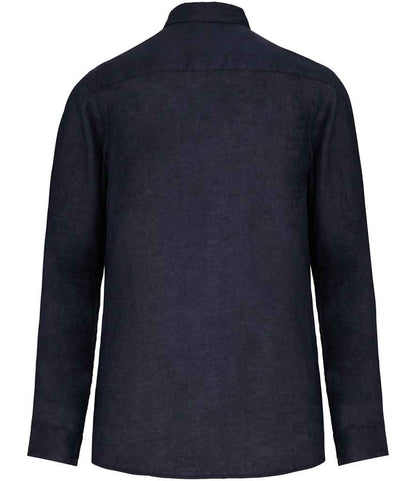 Spasso Long Sleeve Linen Shirt