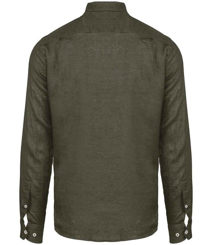 Spasso Long Sleeve Linen Shirt