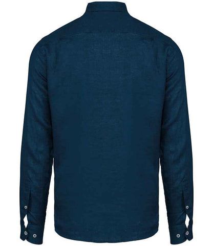 Spasso Long Sleeve Linen Shirt