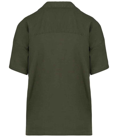 Spasso Ladies Short Sleeve Oversized TENCEL™ Shirt