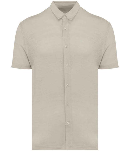 Spasso Short Sleeve Linen Shirt