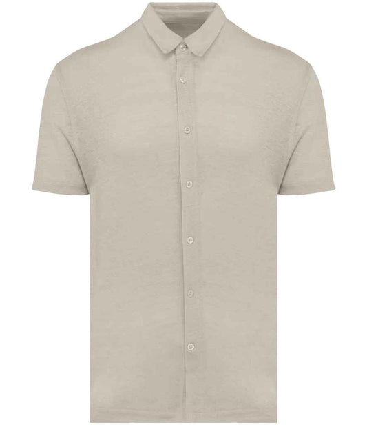 Spasso Short Sleeve Linen Shirt