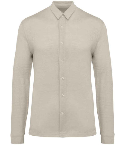 Spasso Long Sleeve Linen Shirt