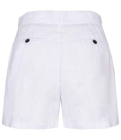 Spasso Ladies Linen Bermuda Shorts