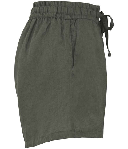 Spasso Ladies Linen Shorts