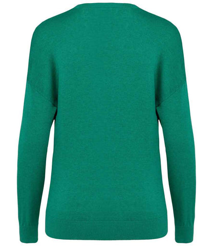 Spasso Ladies TENCEL™ V Neck Sweater