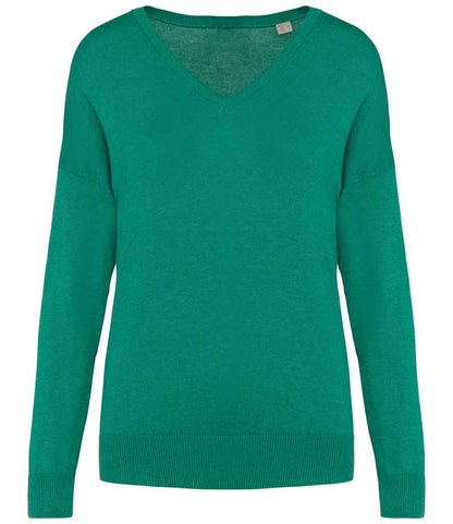 Spasso Ladies TENCEL™ V Neck Sweater